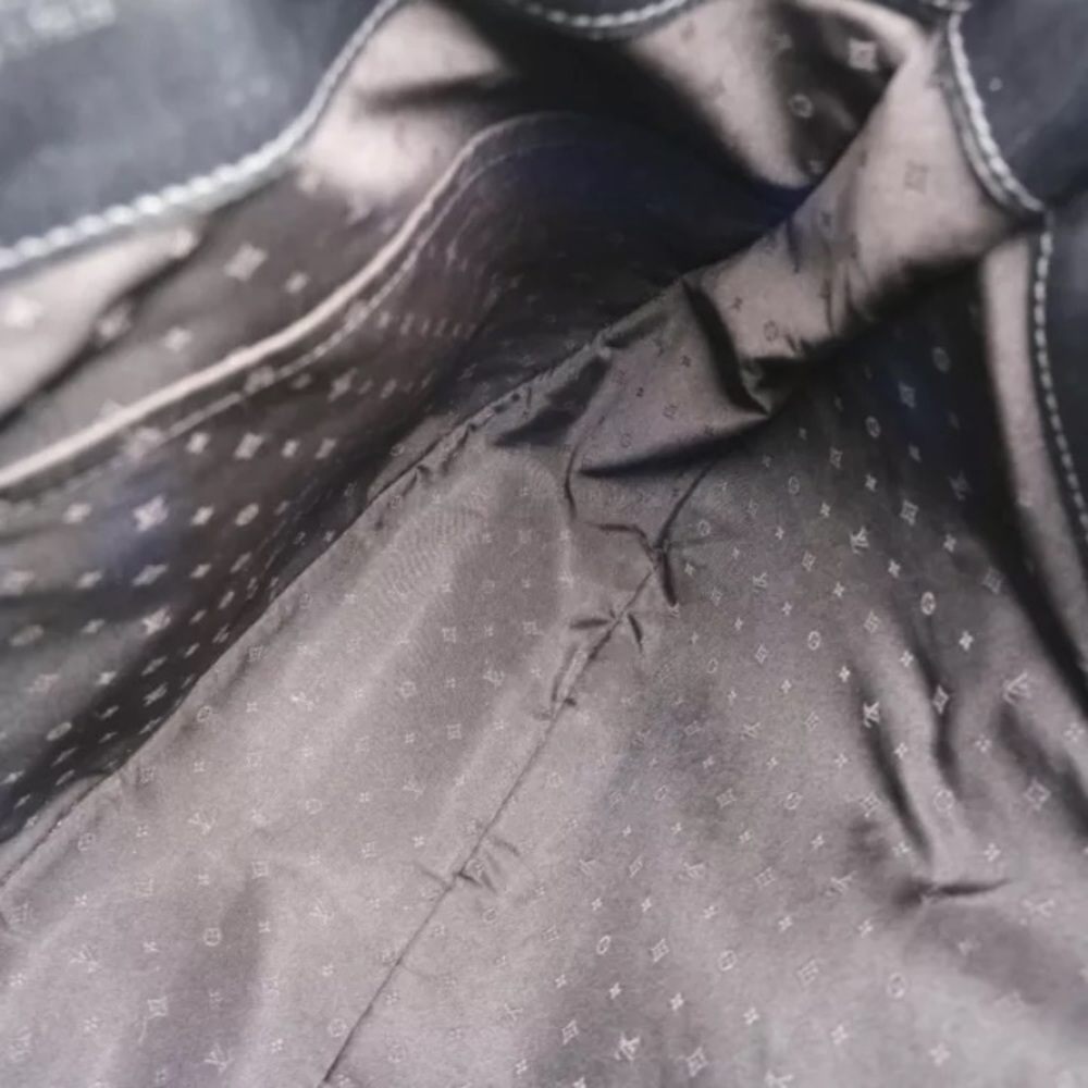 ✨RARE✨ LOUIS VUITTON SHOULDER BAG SUHALI SHEEPS LEATHER - Picture 7 of 16